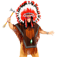 Déguisement Poncho Indien Adulte / Costume Poncho Western Homme / La Maison Du Déguisement