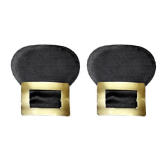 Boucles De Chaussures Métal Or / Paire de boucles chaussures Métal Doré / La Maison Du Déguisement