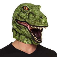 Masque Visage T-Rex en Latex / Masque Dinosaure / La Maison du Déguisement