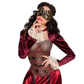 Masque Steampunk Adulte / Loup Steampunk Effet Métal / Lunettes Steampunk / La Maison Du Déguisement