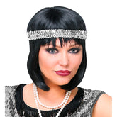 Bandeau Sequins Argent / Bandeau Paillettes Sequins Argent / La Maison Du Déguisement