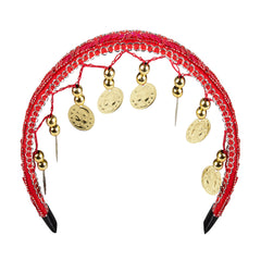 Set Danse Orientale Rouge / Kit Belly Danse Rouge / Set Danseuse du ventre / La Maison du Déguisement