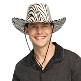 Chapeau Cowboy Zèbre / Chapeau Western Zèbre / La Maison Du Déguisement