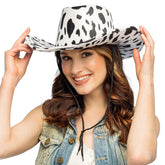 Chapeau Cowboy Vache / Chapeau Western Vache / La Maison Du Déguisement