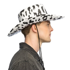 Chapeau Cowboy Vache / Chapeau Western Vache / La Maison Du Déguisement