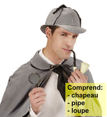 Set Sherlock Holmes / Kit Détective / La Maison Du Déguisement