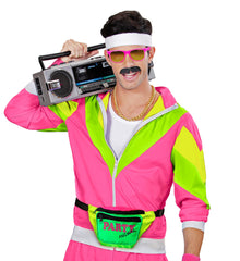 Banane Party Néon / Banane Année 80 fluo / Sacs à Main Néon / La Maison Du Déguisement