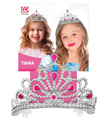 Diadème Princesse avec Pierres Roses / Couronne Princesse avec Pierres Rose / La Maison Du Déguisement