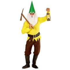 Location Déguisement Nain Jaune Adulte / Location Costume Lutin Jaune Homme / La Maison Du Déguisement