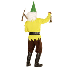 Déguisement Nain Jaune Adulte / Costume Lutin Jaune Homme / La Maison Du Déguisement