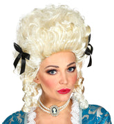 Perruque Marquise Coloniale / Perruque Marquise Ivoire / La Maison Du Déguisement