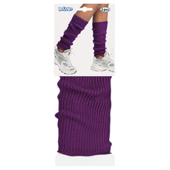 Guêtres Années 80 Violet Disco / Jambières Violet / La Maison Du Déguisement
