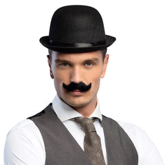 Moustache Gentleman Noir / La Maison Du Déguisement