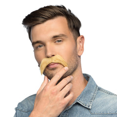 Moustache Blonde / Moustache Blonde Gaulois / Moustache Viking Blonde / La Maison Du Déguisement