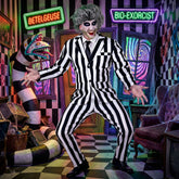 Déguisement Fantôme Sordide Adulte / Costume Beetlejuice Sordide Halloween Homme / La Maison Du Déguisement