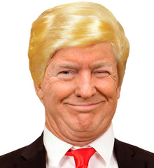 Perruque The President / Perruque Donald Trump / Perruque Personnages Célèbres Blond / La Maison Du Déguisement