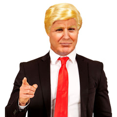 Perruque The President / Perruque Donald Trump / Perruque Personnages Célèbres Blond / La Maison Du Déguisement