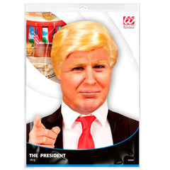 Perruque The President / Perruque Donald Trump / Perruque Personnages Célèbres Blond / La Maison Du Déguisement
