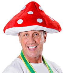 Chapeau Champignon / Coiffe Champignon Rouge et Blanc / La Maison Du Déguisement