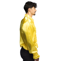 Chemise Disco Jaune / Chemise Partie Jaune / la Maison Du Déguisement
