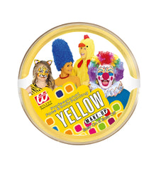 Maquillage Jaune En Pot / Maquillage Fard Jaune / Fard Gras 25g / La Maison Du Déguisement