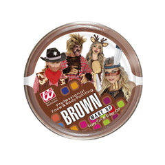 Maquillage Marron En Pot / Maquillage Fard Marron / Fard Gras 25g / La Maison Du Déguisement