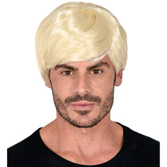 Perruque Multi caractère Blonde Homme / Perruque Multi-Personnages Blonde / La Maison Du Déguisement