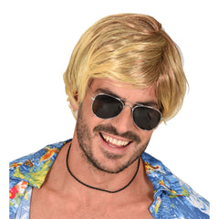 Perruque De Surfeur Blonde / Perruque Surfeur Blond Adulte / La Maison Du Déguisement