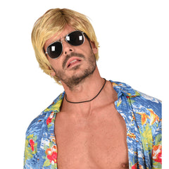 Perruque De Surfeur Blonde / Perruque Surfeur Blond Adulte / La Maison Du Déguisement