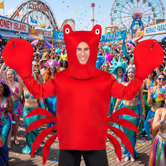 Déguisement Crabe Adulte / Costume Langouste Poisson / Déguisement Homard / La Maison Du Déguisement
