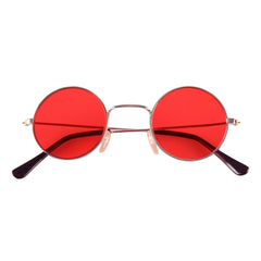Lunettes party Hippie Rouge / Lunettes Lennon Rouge / Lunettes Hippie Rouge / La Maison Du Déguisement