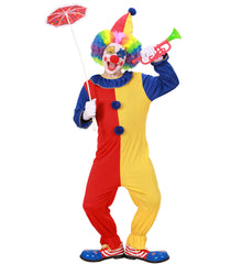 Déguisement Clown Enfant / Costume Clown Rouge et jaune Enfant / La Maison Du déguisement