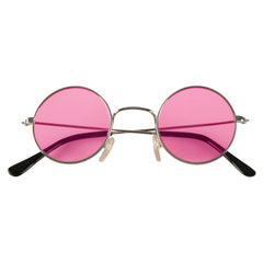 Lunettes party Hippie Rose / Lunettes Lennon Rose / Lunettes Hippie Rose / La Maison Du Déguisement