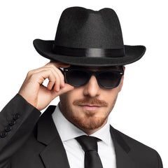 Lunettes Blues Brothers Noir / Lunettes Ray Noir / La Maison Du Déguisement