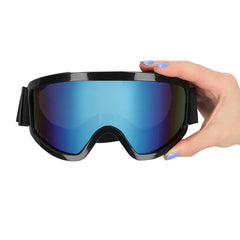 Lunettes Ski noir verres miroirs / Lunettes Ski party noir / Masque Ski Noir verres miroirs / La Maison Du Déguisement