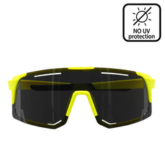 Lunettes Party Zouk Néon Jaune / Lunettes Rave Disco Vitesse Noir / La Maison Du Déguisement