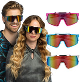 Lunettes Party Encore Reflect / Lunettes Rave Disco Vitesse Reflect 3 Couleurs Assortis / La Maison Du Déguisement