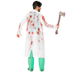 Déguisement Chirurgien Zombie Adulte / Costume Médecin Urgence Sanglant / Costume Infirmier Halloween / La Maison Du Déguisement
