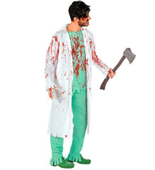 Déguisement Chirurgien Zombie Adulte / Costume Médecin Urgence Sanglant / Costume Infirmier Halloween / La Maison Du Déguisement