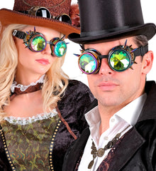 Lunettes Steampunk Kaleidoscope / Lunettes steampunk pointes / La maison Du Déguisement