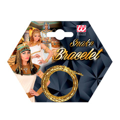 Bracelet Serpent Doré / Bracelet Serpent Égyptien Or / Bracelet Cléopâtre Reine Du Nil Luxe / La Maison Du Déguisement