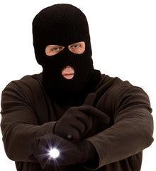 Cagoule voleur Noir / Cagoule Braqueur Noir / Masque Cagoule Noir / La Maison Du Déguisement