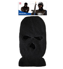 Cagoule voleur Noir / Cagoule Braqueur Noir / Masque Cagoule Noir / La Maison Du Déguisement