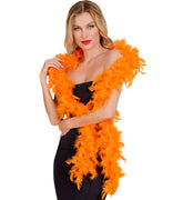 Boa en Plumes Orange / Boa Orange / La Maison Du Déguisement