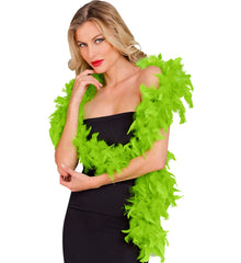 Boa en Plumes Vert / Boa Vert / La Maison Du Déguisement