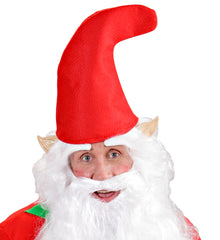 Chapeau de Nain Rouge / Bonnet de Schtroumpf rouge / La Maison Du Déguisement