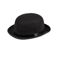 Chapeau Melon BM / Chapeau Melon En Feutre / Chapeau Steambowler noir / La Maison Du Déguisement
