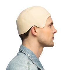 Crâne cheveux Luxe / Bouchon latex Tête chauve / La Maison du Déguisement