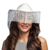 Chapeau Cowboy Fabuleuse Blanc / Chapeau Western Blanc / La Maison Du Déguisement