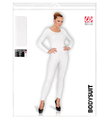 Déguisement Justaucorps à manches Langues Blanc / costume combinaison à manches langues blanc / La maison du déguisement
